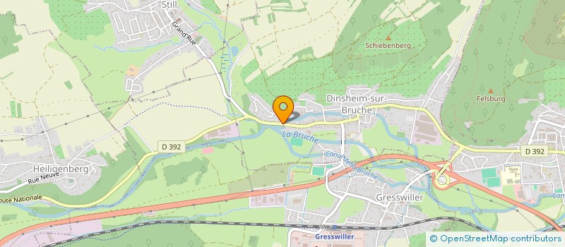 localisation de l'entreprise SELAS DES TROIS VALLEES  DINSHEIM-SUR-BRUCHE