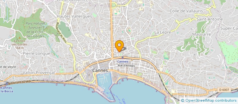 localisation de l'entreprise SELAS DI MAURO  CANNES