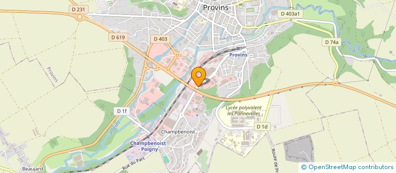 localisation de l'entreprise SELAS DIRECT OPHTALMO LA VOULZIE  PROVINS