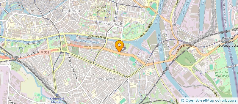 localisation de l'entreprise SELAS DOCTEUR SEBASTIEN SCHULLER à STRASBOURG