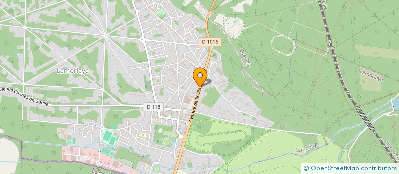 localisation de l'entreprise SELAS DOCTEURS DESCHAMPS ET BRUN VETERINAIRES  LAMORLAYE