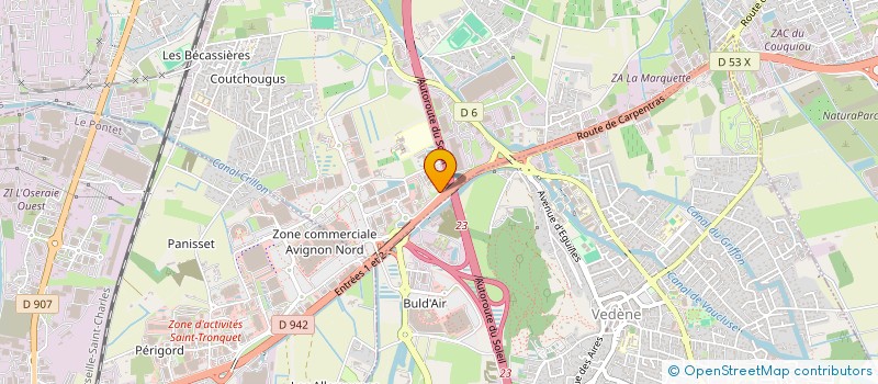 localisation de l'entreprise SELAS DR BEGOT  SORGUES