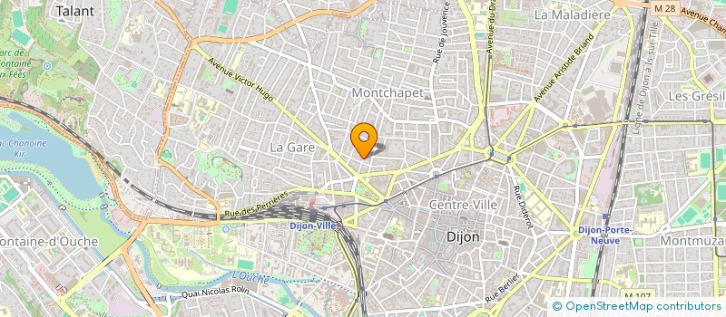 localisation de l'entreprise SELAS DU DOCTEUR MATTHIEU ROCHE à DIJON