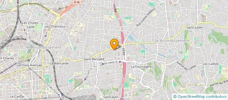 localisation de l'entreprise SELAS DU DOCTEUR NICOLAS SAVON à MARSEILLE