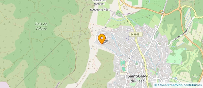 localisation de l'entreprise SELAS DU DOCTEUR TIMOTHE BUSETTO à SAINT-GELY-DU-FESC