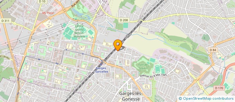 localisation de l'entreprise SELAS DU DR ANUJA KHAN  GARGES-LES-GONESSE