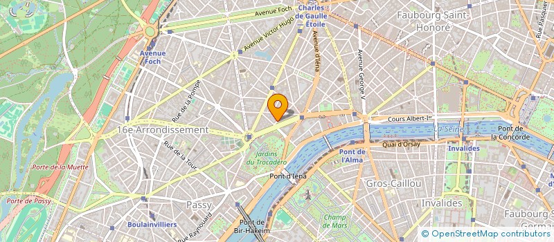 localisation de l'entreprise SELAS DU DR MITHRIDADE DAVARPANAH  PARIS