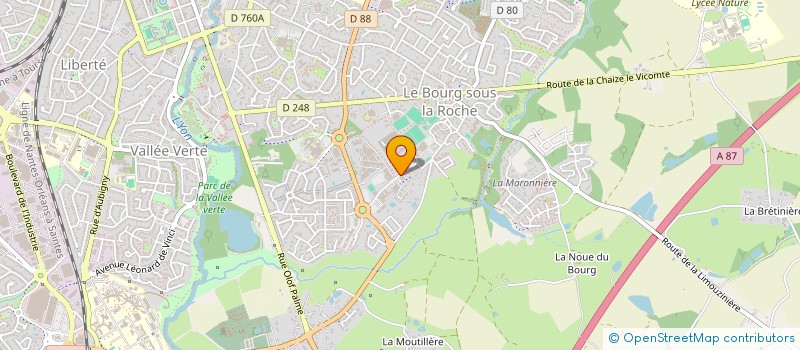 localisation de l'entreprise SELAS DU DR SONIA SANTOS MOSKALYK à LA ROCHE-SUR-YON