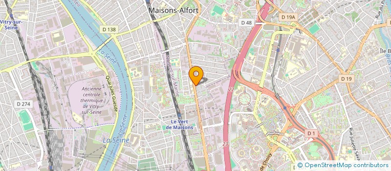 localisation de l'entreprise SELAS ELONGUELE  MAISONS-ALFORT