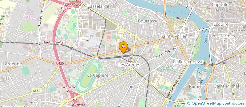 localisation de l'entreprise SELAS ENDOCRINO PASTEUR à TOULOUSE
