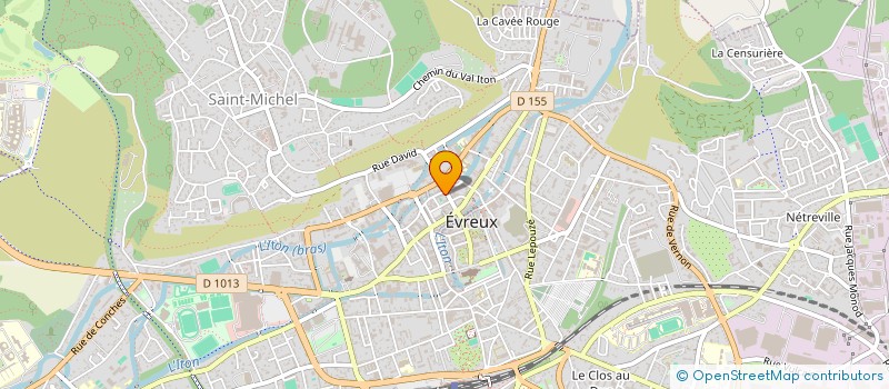 localisation de l'entreprise SELAS GILLES ROUX à EVREUX