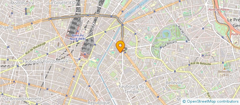 localisation de l'entreprise SELAS GRANDE PHARMACIE DU COLONEL FABIEN  PARIS