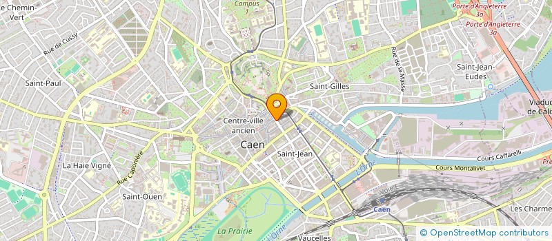 localisation de l'entreprise SELAS GRANDE PHARMACIE DU PROGRES à CAEN