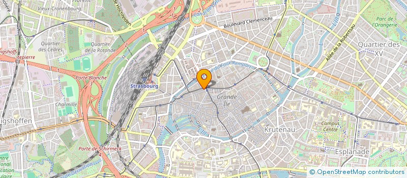 localisation de l'entreprise SELAS GUY MAXIMINI à STRASBOURG