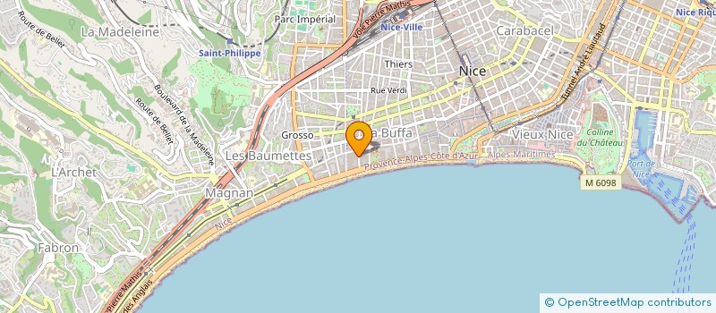 localisation de l'entreprise SELAS GYNFUTURE à NICE
