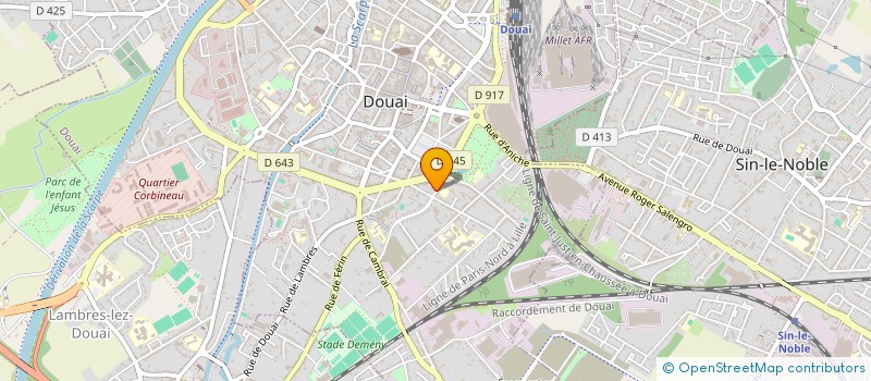 localisation de l'entreprise SELAS IMALLIANCE HDF  DOUAI