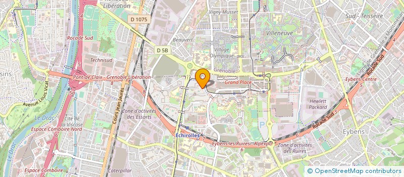 localisation de l'entreprise SELAS LA GRANDE PHARMACIE D'ECHIROLLES à BEAUREPAIRE