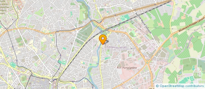 localisation de l'entreprise SELAS LA HAUTE POMPIGNANE à CASTELNAU-LE-LEZ