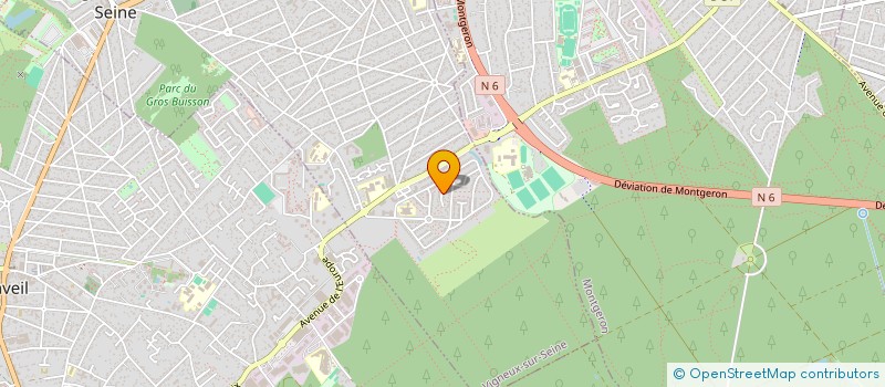 localisation de l'entreprise SELAS LEPRINCE à VIGNEUX-SUR-SEINE