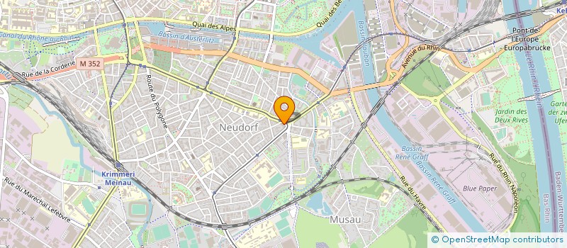 localisation de l'entreprise SELAS LES TUILERIES à STRASBOURG