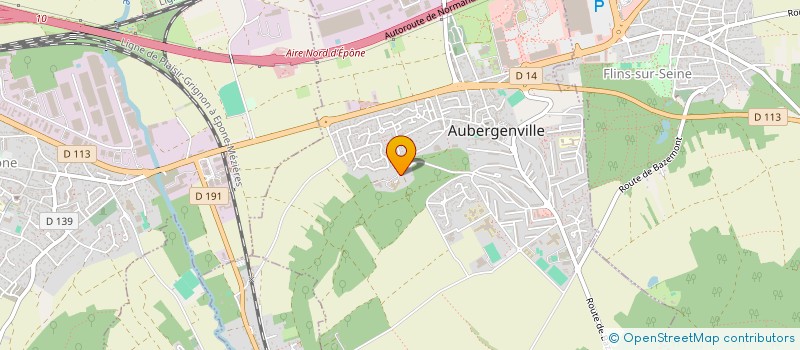 localisation de l'entreprise SELAS LYES BENKIAR  AUBERGENVILLE