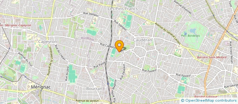 localisation de l'entreprise SELAS MARIE ROCHE BARREAU  BORDEAUX