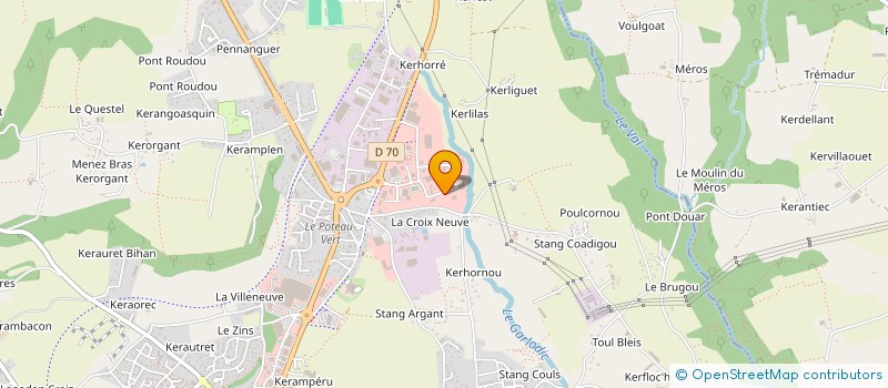 localisation de l'entreprise SELAS MARRON-DOUPHY  CONCARNEAU