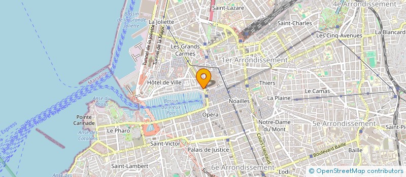 localisation de l'entreprise SELAS MLA à MARSEILLE