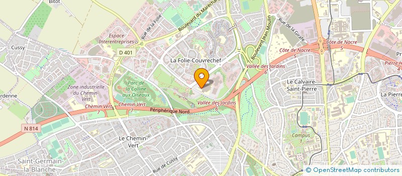 localisation de l'entreprise SELAS NORMEDIS RADIOLOGIE à CAEN