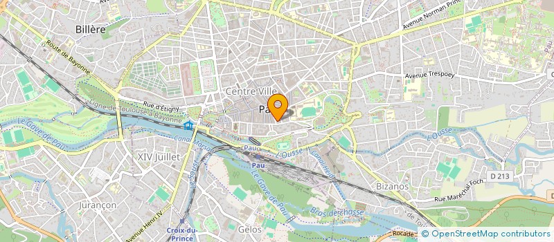 localisation de l'entreprise SELAS PAU-PYRENEES à PAU