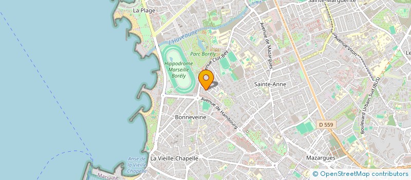 localisation de l'entreprise SELAS PAULINE ROUX  MARSEILLE