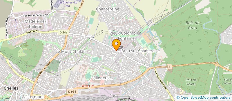 localisation de l'entreprise SELAS PEDRON TURBE à CHELLES