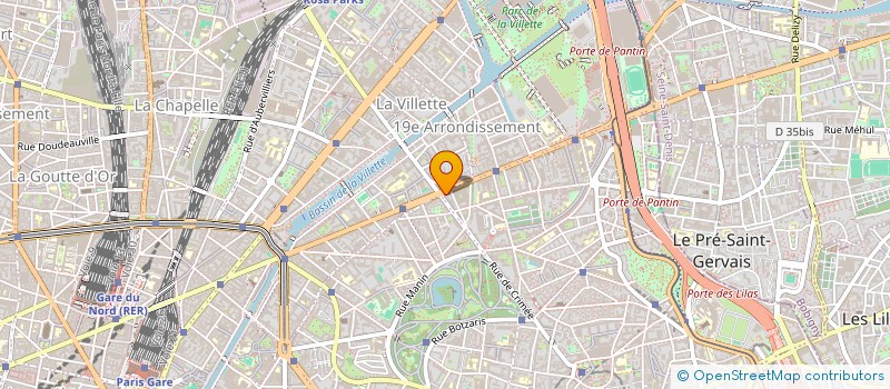 localisation de l'entreprise SELAS PHARMACIE 112  PARIS