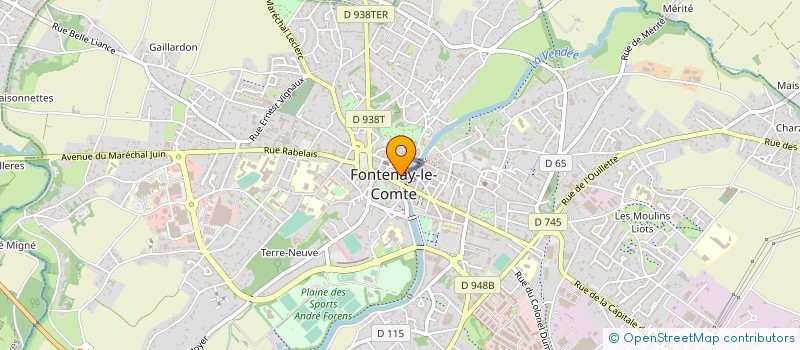 localisation de l'entreprise SELAS PHARMACIE ADOBATI à FONTENAY-LE-COMTE