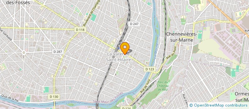 localisation de l'entreprise SELAS PHARMACIE BAC 90 à SAINT-MAUR-DES-FOSSES