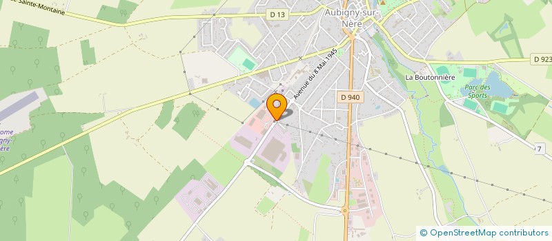 localisation de l'entreprise SELAS PHARMACIE BEATRICE JOLY  AUBIGNY-SUR-NERE