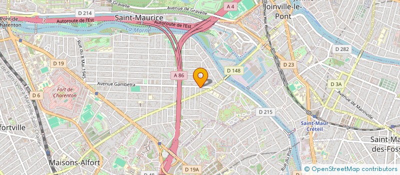 localisation de l'entreprise SELAS PHARMACIE BOUHITEM  MAISONS-ALFORT