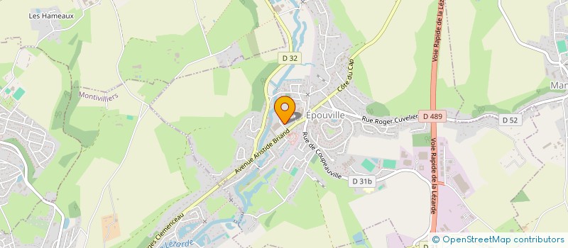 localisation de l'entreprise SELAS PHARMACIE D'EPOUVILLE  EPOUVILLE