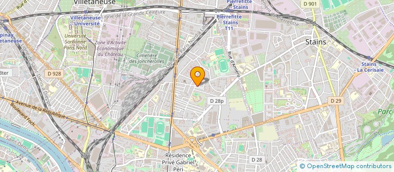 localisation de l'entreprise SELAS PHARMACIE DE L'ESTREE à PIERREFITTE-SUR-SEINE