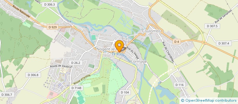localisation de l'entreprise SELAS PHARMACIE DE L'ETOILE à NOGENT-LE-ROI