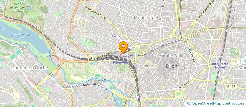 localisation de l'entreprise SELAS PHARMACIE DE LA GARE  DIJON