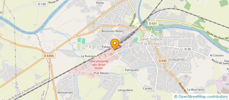 localisation de l'entreprise SELAS PHARMACIE DE SAINT-SULPICE LA POINTE à SAINT-SULPICE-LA-POINTE