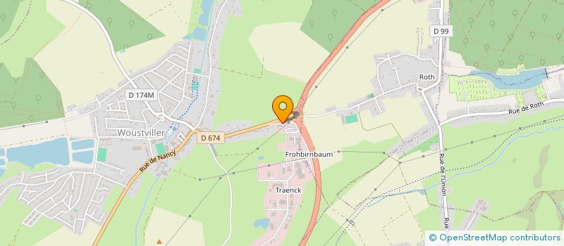 localisation de l'entreprise SELAS PHARMACIE DE WOUSTVILLER  WOUSTVILLER