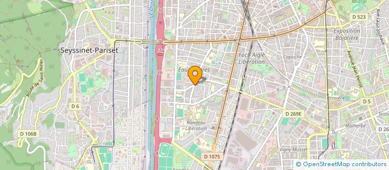 localisation de l'entreprise SELAS PHARMACIE DES LYCEES à GRENOBLE