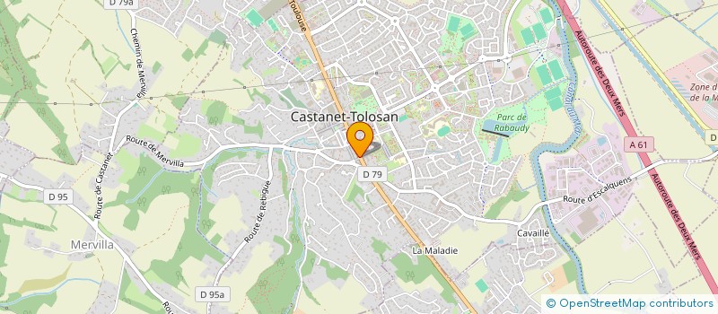 localisation de l'entreprise SELAS PHARMACIE DU LAURAGAIS à CASTANET-TOLOSAN