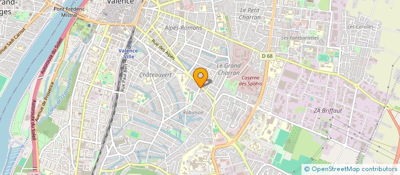 localisation de l'entreprise SELAS PHARMACIE DU LYCEE à VALENCE