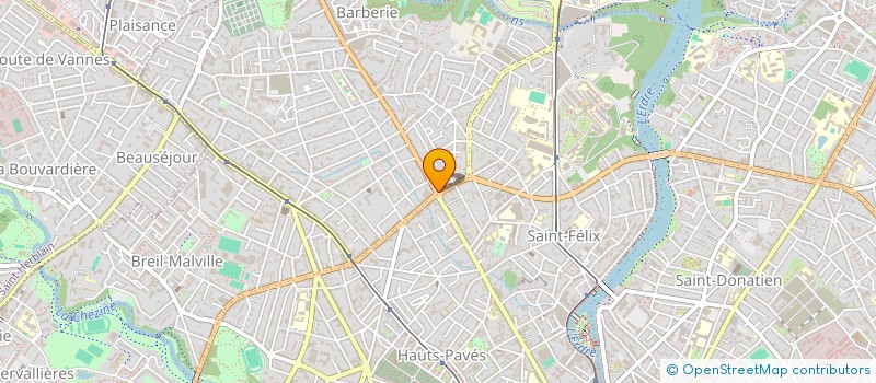 localisation de l'entreprise SELAS PHARMACIE DU ROND POINT DE RENNES à NANTES
