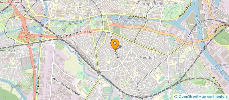 localisation de l'entreprise SELAS PHARMACIE DU SAMARITAIN à STRASBOURG