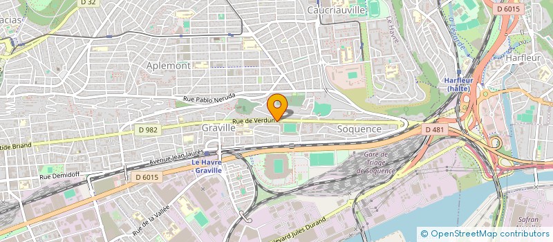 localisation de l'entreprise SELAS PHARMACIE DU STADE à LE HAVRE