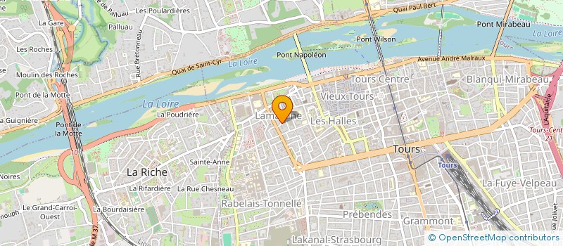 localisation de l'entreprise SELAS PHARMACIE HOOLOOMANN  CHAMBRAY LES TOURS